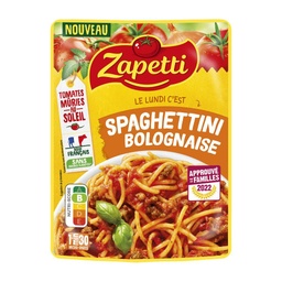 [614743] Zapetti Spaghettini Bolognaise 300G (DOYPACK)