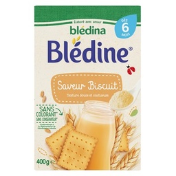 [553883] BLEDINA BLEDINE Saveur Biscuit 400g Dès 6 mois
