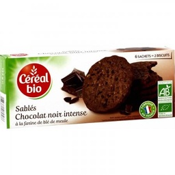 [806307] CEREAL BIO SABLE CHOCOLAT INTENSE 132G
