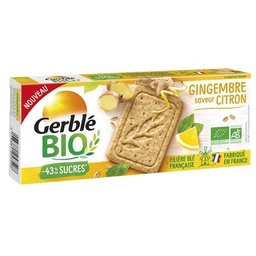 [770420] GERBLE BIO SABLE CITRON GINGEMBRE 132G