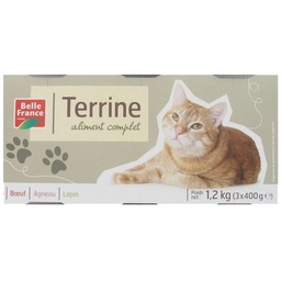 [560284] L3 1X2 LAMB TERRINE CAT FOOD