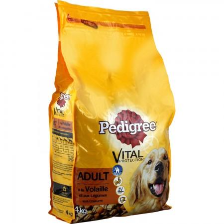 [570267] PEDIGREE ADULT Croquettes au Boeuf et aux Legumes pour chien adulte sup10kg 3kg