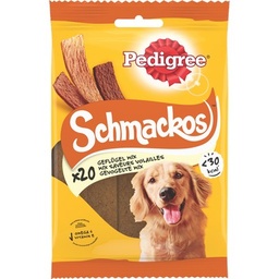 [549709] PEDIGREE Schmackos Recompenses à la Volaille pour Chien 20pcs 144g