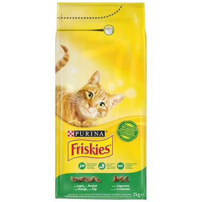 [559021] FRISKIES Vitafit Junior : au Poulet, avec du Lait et des Légumes ajoutés - 3KG - Croquettes pour chiot