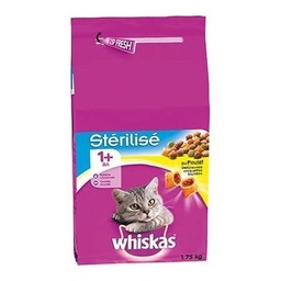 [555987] 1 75KG DRY FOOD CATS STER.CHICKEN.WH