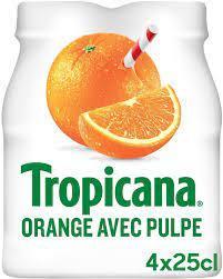 [652123] PET 4X25CL ORANG PULP TRO