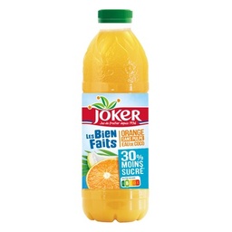 [541441] JOKER 30% Moins Sucré Orange Sans Pulpe