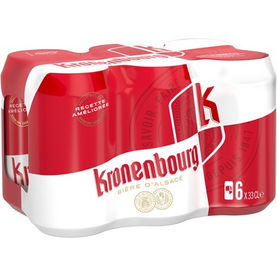 [611624] PACK 6X33CL KRONENBOURG