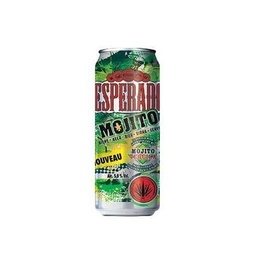[508242] Desperados Mojito - Bière aromatisée à un spiritueux à base d'agave, Menthe, Citron vert - 50cl - 5.9°