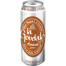 [548768] LA GOUDALE BIERE AMBREE 7°2 BOITE 50CL