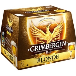 [608802] Grimbergen Bière d'Abbaye 12X25CL GRIMBERGEN BLONDE 6.7 DEGRE ALCOOL