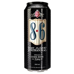 [608083] BLACK 8.6BEER 50CL 8°