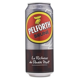 [591461] STOUT BEER CAN 50CL PELFORTH