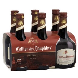 [626580] IGP MEDITERRANEE PRESTIGE ROUGE PACK 6X25 CL CELLIER DES DAUPHINS