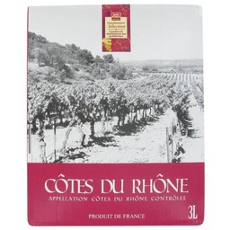 [658625] COTES DU RHONE AOC BF BIB 3 L