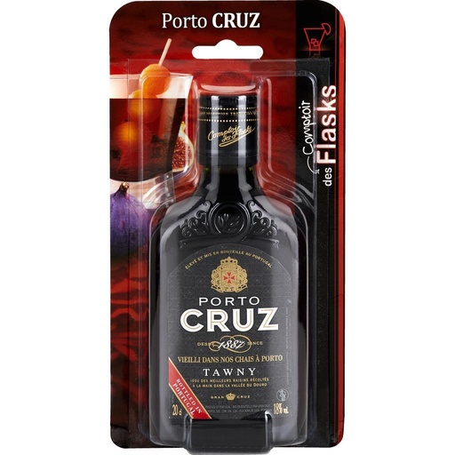 [639344]  20 CENTILITER FLASK OF PORTO CRUZ