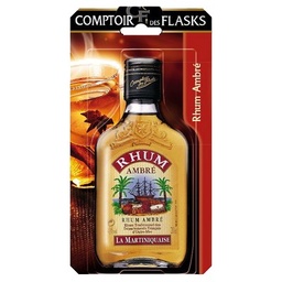 [650804] BLISTER RHUM AMBRE LA MARTINIQUAISE 20 CL 40 D