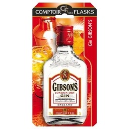 [650143] Blister Gin GIBSON'S London Dry Gin 20cl 37.5°