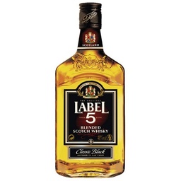 [807842] Scotch Whisky LABEL 5 Classic Black 35cl 40°