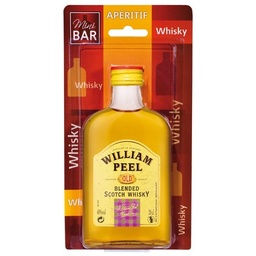 [646224] BLENDED SCOTCH WHISKY WILLIAM PEEL FLASQUE SOUS BLISTER 20CL 40°
