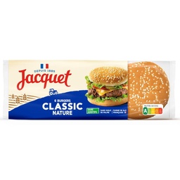 [606509] PLAIN BURGER BUNS ADDITIVES FREE
