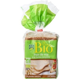 [660126] ORGANIC WHOLEBREAD 500G BF	