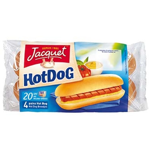 [660969] HOT DOG BREAD X4 JACQ 