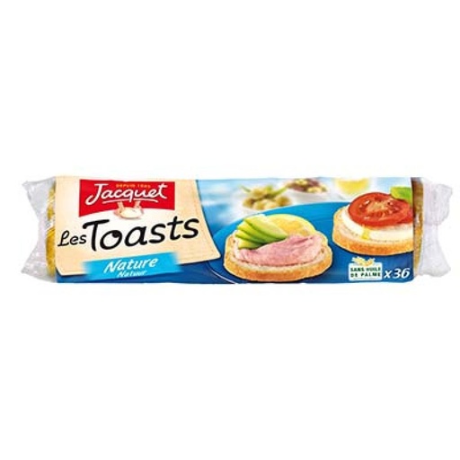 [660787] TOAST RONDS NATURE 250 G JACQUET