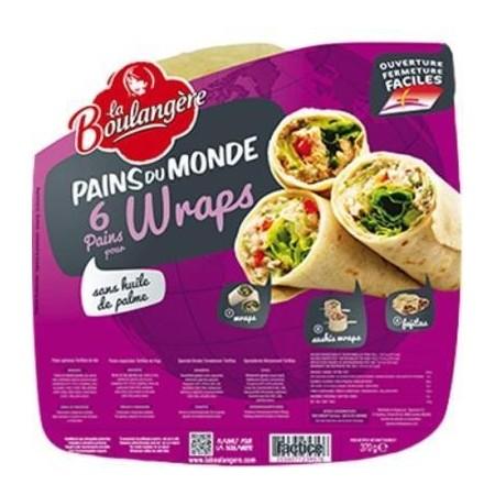 [729483] 6 Pains Wraps 370g
