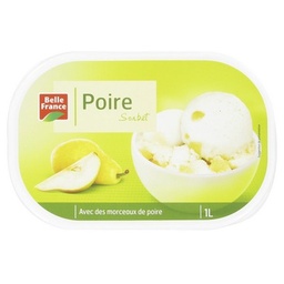 [992164] TRAY OF 1L.PEAR SORBET   BF