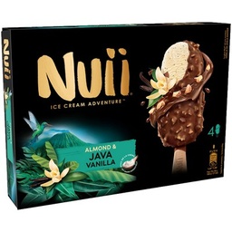[990309] Bâtonnets NUII Vanille de Java & Amande x4