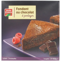 [989905] FONDANT AU CHOCOLAT A PARTAGER BF ETUI 450 G