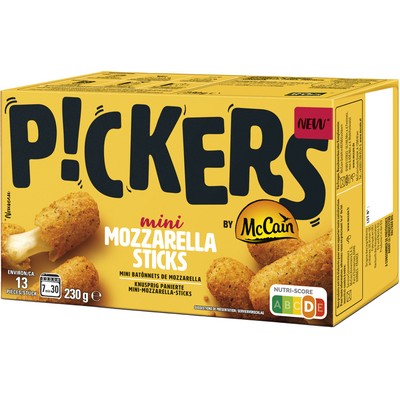 [946624] Pickers by McCain Mini Mozzarella Sticks 230g