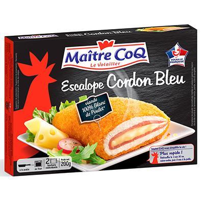 [512822] MAITRE COQ CORDON BLEU AU POULET SACHET SURG 1K