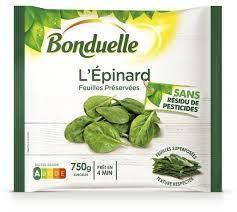 [803528] 750G FROZEN SPINACH LEAVES