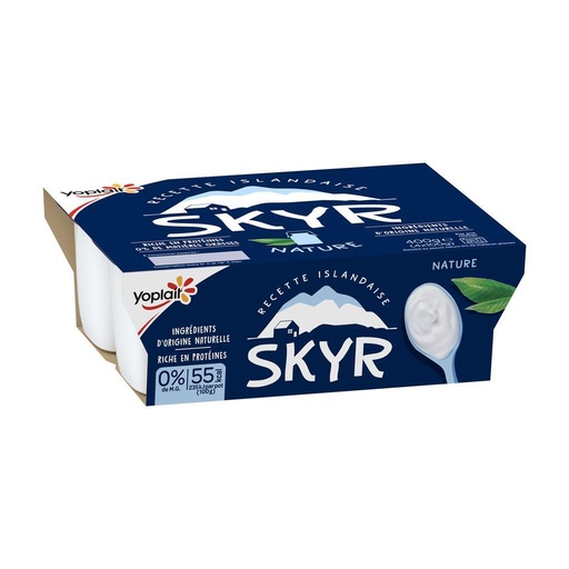 [665448] PLAIN YOGURT SKYR 4X100G YOPLAI
