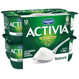 [530287] Activia Yaourt nature bifidus 12x125g