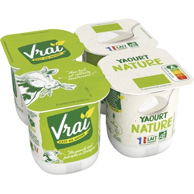 [673400] PLAIN YOGHOURT X4 ORGAN LOGIQUE  VRAI