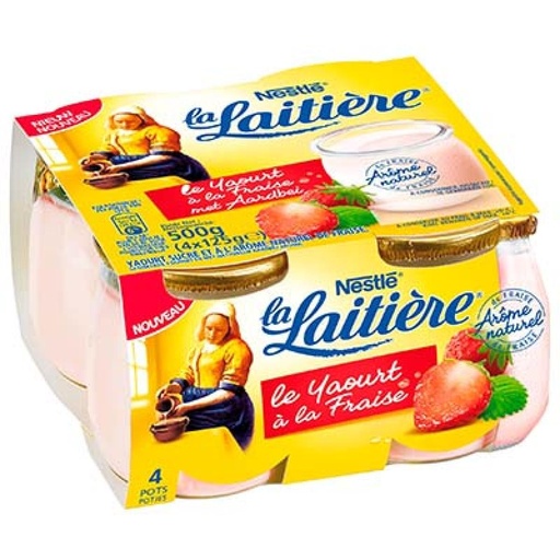 [708420] Y.MILKIERE FLAV. STRAWBERRY X4