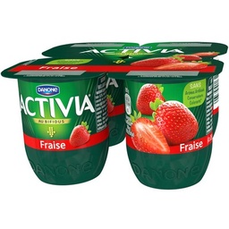 [677989] ACTIVIA X4 STRAWBERRY