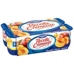 [666263] CREAMY YELLOW FRUITS YOGURT .X8