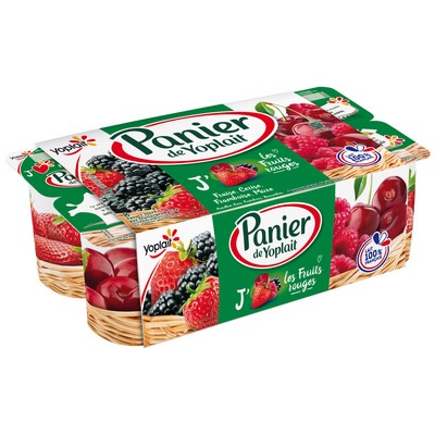 [675124] RED FRUIT YOGHOURTS BASKET OF