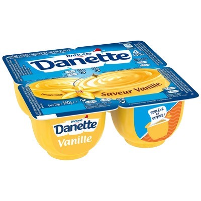 [665901] Danette Crème dessert vanille 4x125g