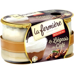 [664565] Mamie Nova Liégeois Gourmand Cappuccino Chocolat 2x120g