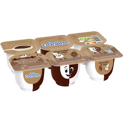 [665802] DANETTE GOUT.MILK CHOCOLATE X6