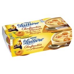 [674440] LA LAITIERE Clafoutis aux abricots 4x85G