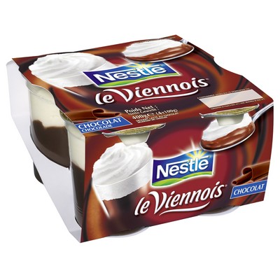 [670703] VIENNOIS CHOCOLATE X4 NESTLE