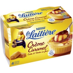 [671008] LA LAITIERE Crème caramel 4x100G