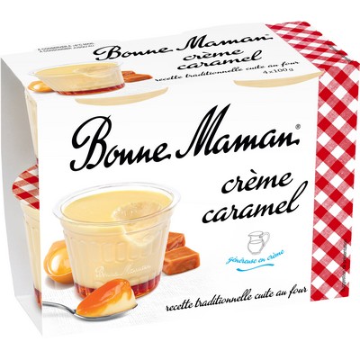 [680645] CREAM CARAMEL 4X100G.  BM