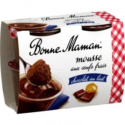[567362] BM Dessert Mousse Chocolat au lait 4x50g